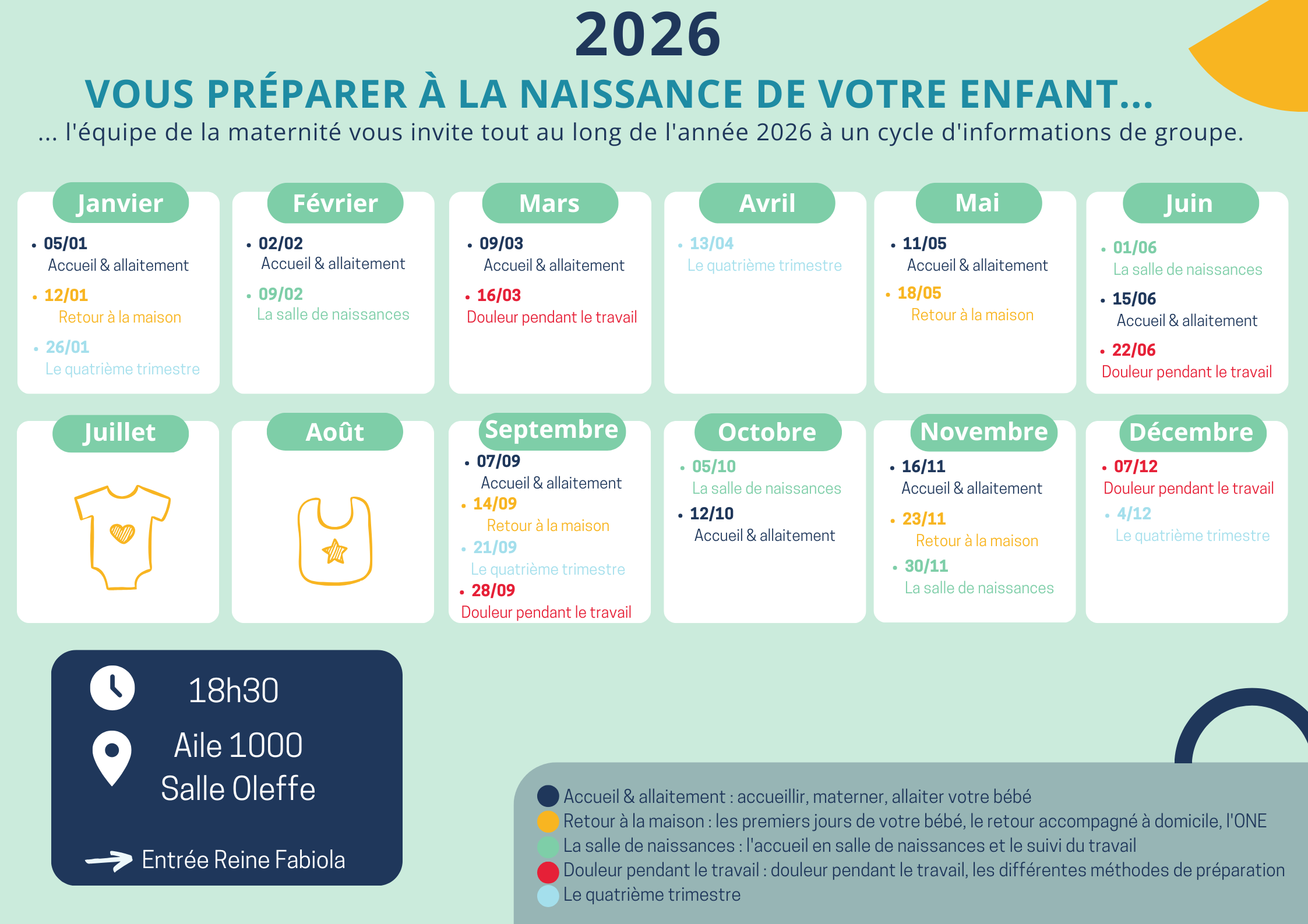 Calendrier mat face 1