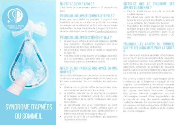 Pathologies du sommeil - Centre du sommeil — Clinique Saint-Pierre ...