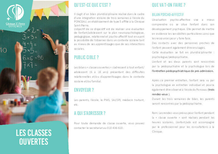 PEDO COMM 0002 Les classes ouvertes
