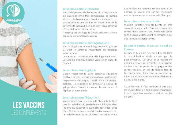 Le S vaccin S complémentaires