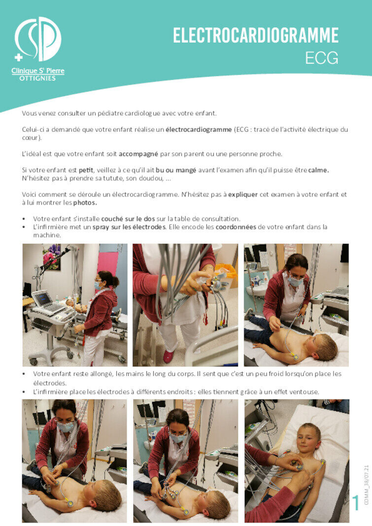 Electrocardiogramme ECG