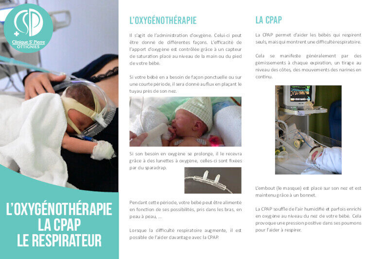 Néonat Oxygénothérapie CPAP respirateur