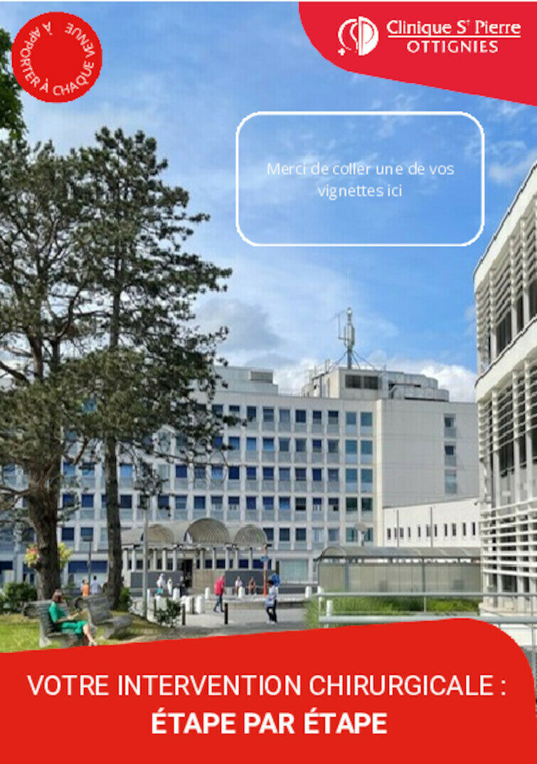 ADMI COMM 0004 Votre intervention chirurgicale étape par étape