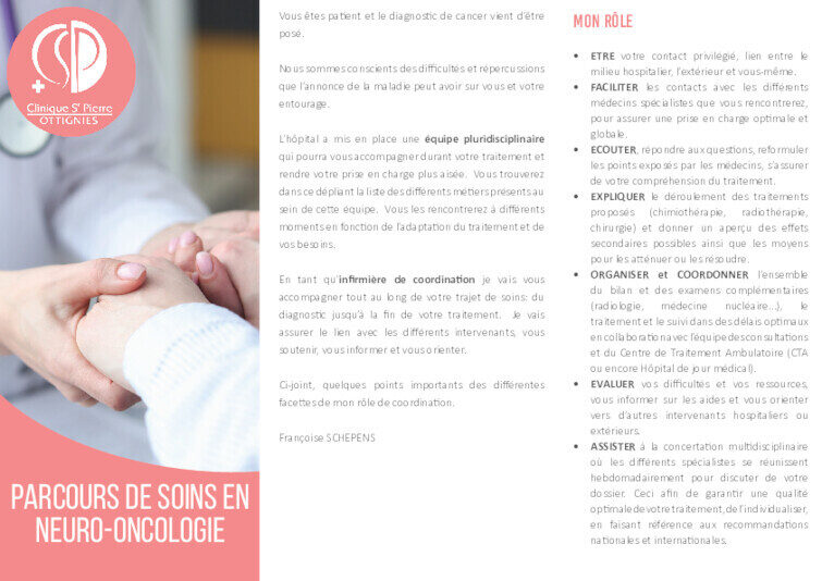 ONCO COMM 0020 Parcours de soins en neuro oncologie