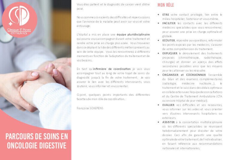 ONCO COMM 0021 Parcours de soins en oncologie digestive