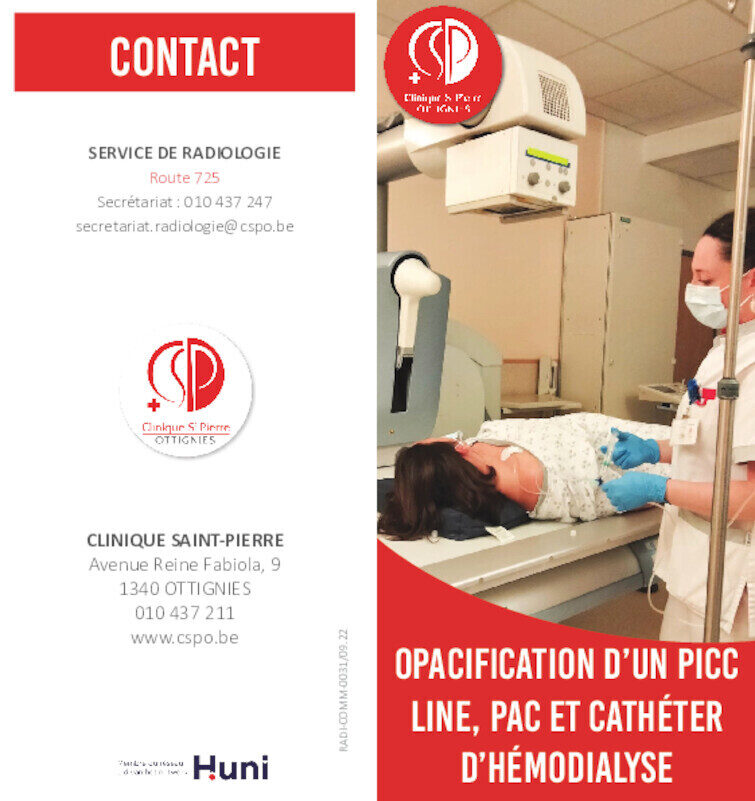 Opacification dun PAC ou PICC LINE